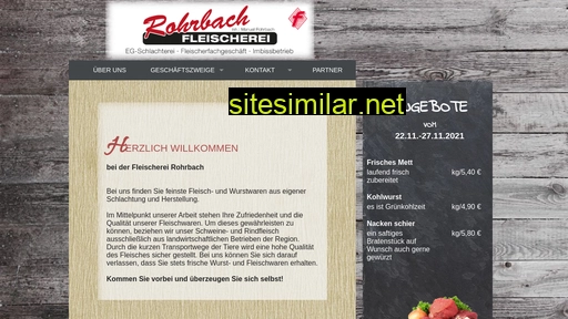 fleischerei-rohrbach.de alternative sites