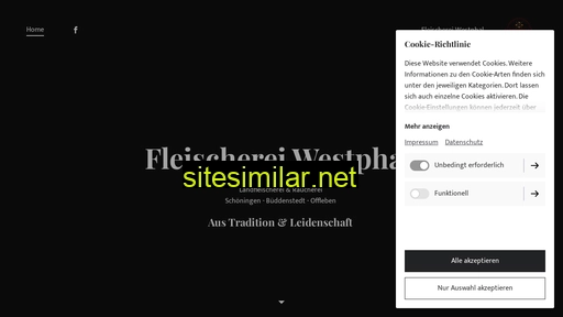 fleischereiwestphal.de alternative sites