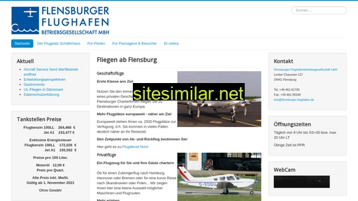flensburger-flughafen.de alternative sites