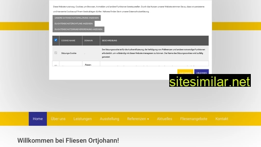 fliesen-ortjohann.de alternative sites