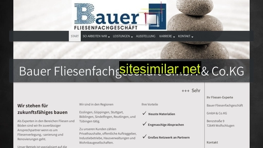 fliesenlegerbauer.de alternative sites