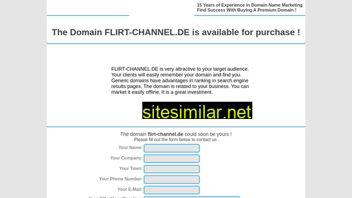 flirt-channel.de alternative sites