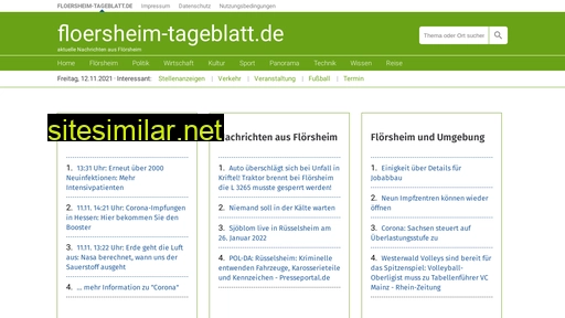 Floersheim-tageblatt similar sites