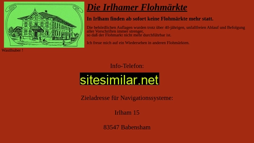 flohmarkt-irlham.de alternative sites