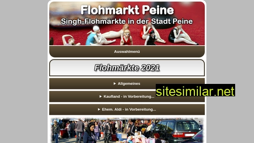 Flohmarkt-peine similar sites