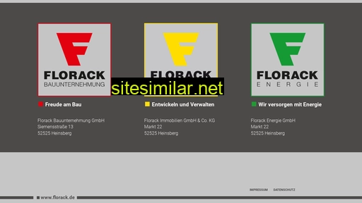 florack.de alternative sites