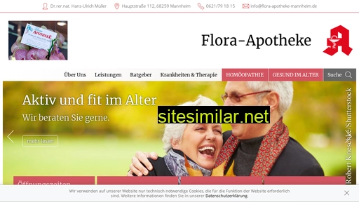 flora-apotheke-mannheim.de alternative sites