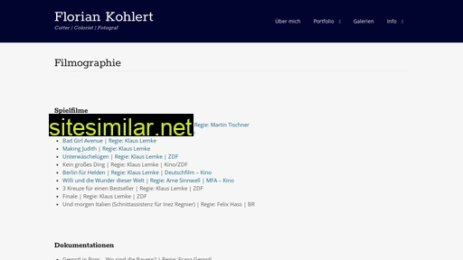 Floriankohlert similar sites