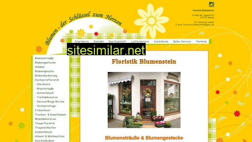 floristik-blumenstein.de alternative sites