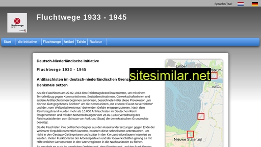 fluchtwege1933-1945.de alternative sites