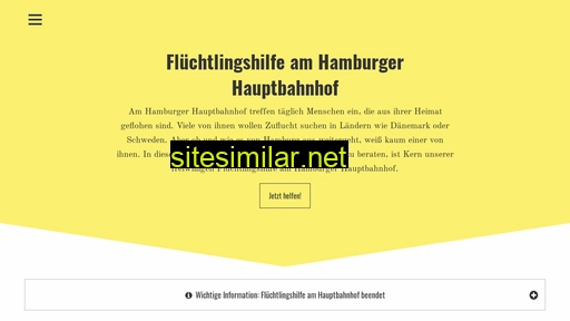 fluechtlingshilfe-hamburg-hauptbahnhof.de alternative sites