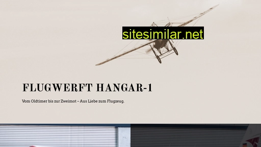 Flugwerft-hangar1 similar sites