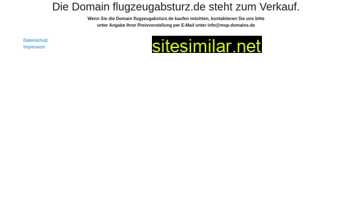 flugzeugabsturz.de alternative sites