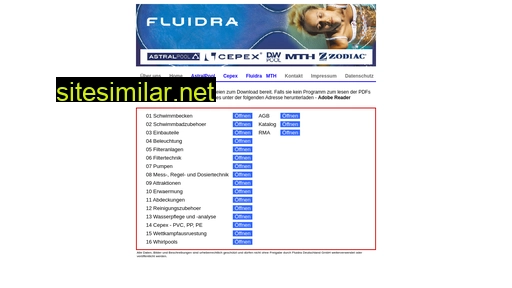 fluidra-datenbank.de alternative sites