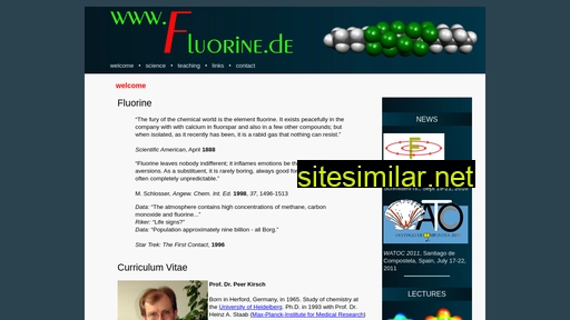 fluorine.de alternative sites