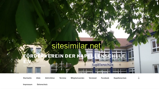 foerderverein-kapellenschule.de alternative sites