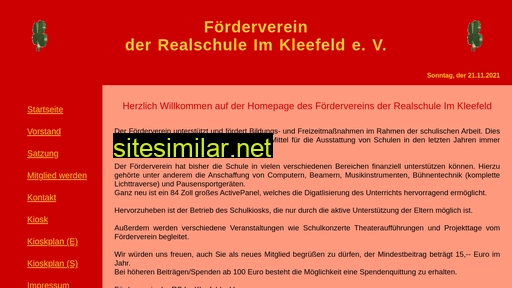 Foerderverein-kleefeld similar sites