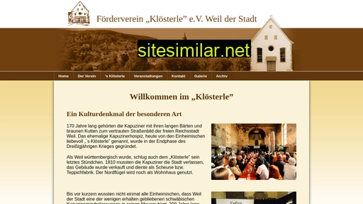 foerderverein-kloesterle.de alternative sites