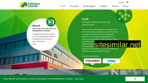 follmann-chemie.de alternative sites