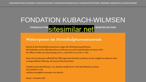 fondation-kubach-wilmsen.de alternative sites