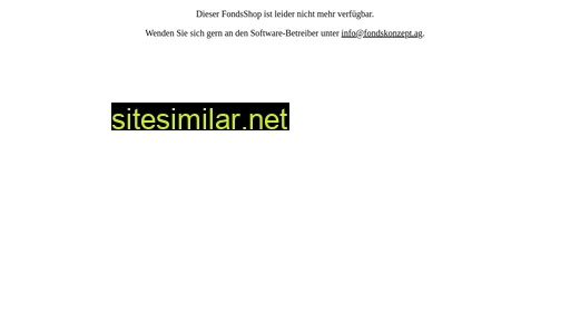 fondsshop-sachsen.de alternative sites
