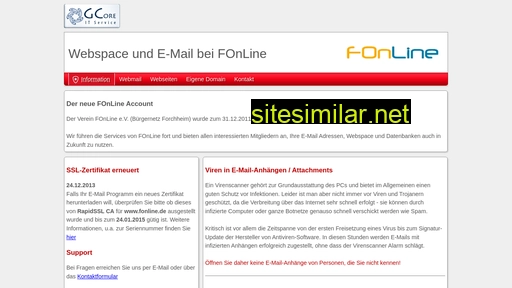 fonline.de alternative sites