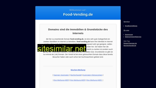 food-vending.de alternative sites