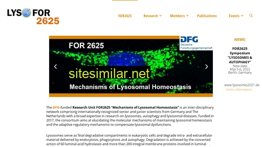 for2625-lysosomes.de alternative sites