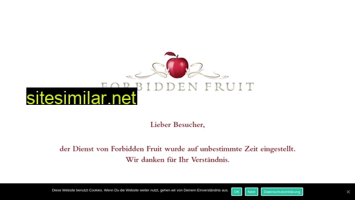forbiddenfruit.de alternative sites