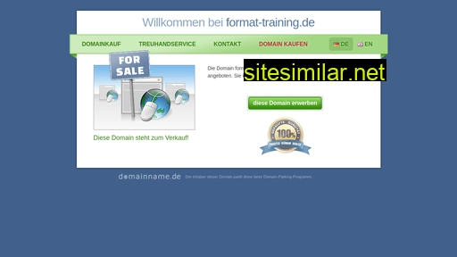 format-training.de alternative sites