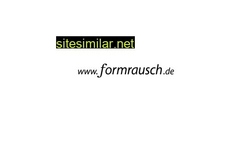 formrausch.de alternative sites