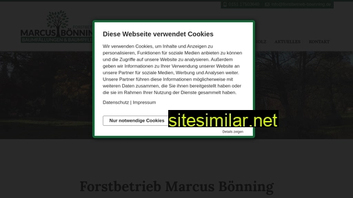 forstbetrieb-boenning.de alternative sites