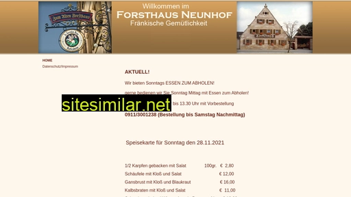 forsthaus-neunhof.de alternative sites
