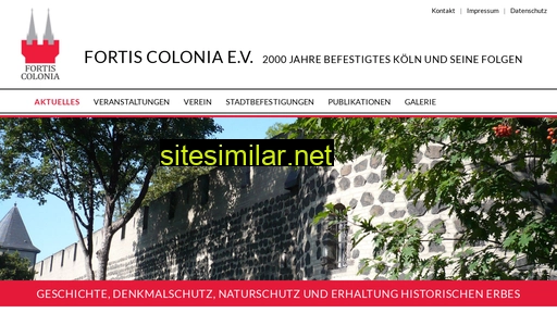 fortis-colonia.de alternative sites