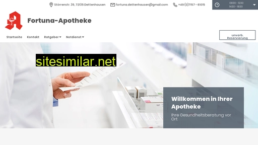 fortuna-apotheke-dettenhausen.de alternative sites