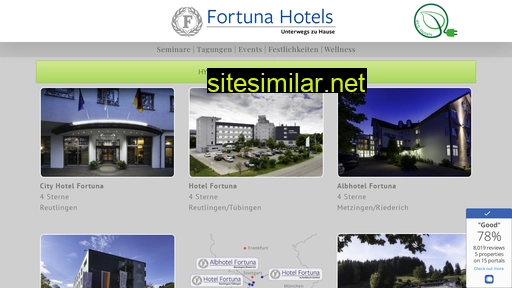Fortuna-hotels similar sites