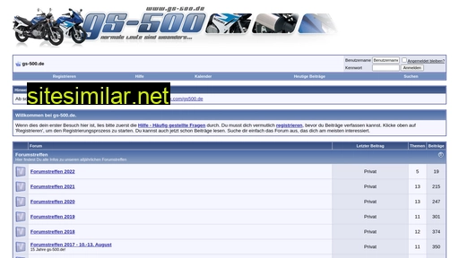 forum.gs-500.de alternative sites