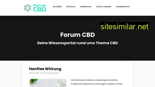 forum-cbd.de alternative sites