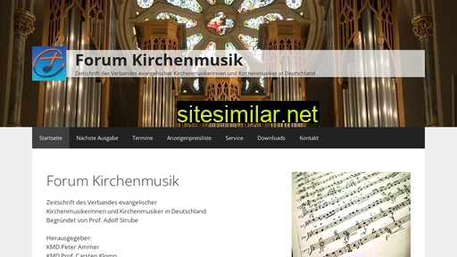 forum-kirchenmusik.de alternative sites