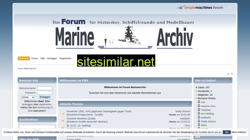 forum-marinearchiv.de alternative sites