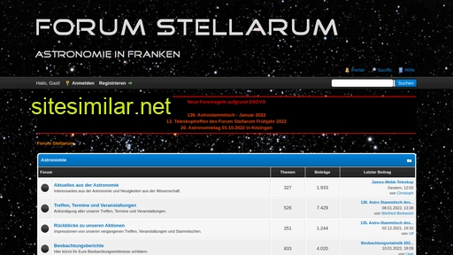 forum-stellarum.de alternative sites