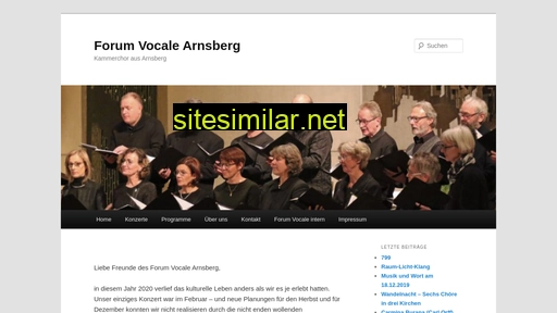 forum-vocale-arnsberg.de alternative sites
