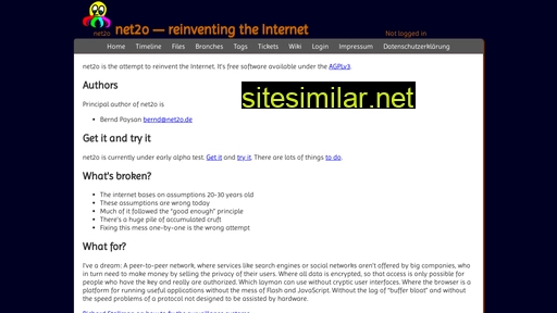 fossil.net2o.de alternative sites