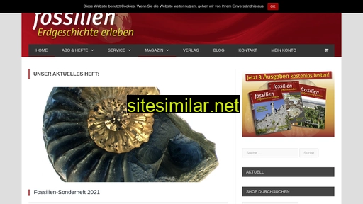 Fossilien-journal similar sites