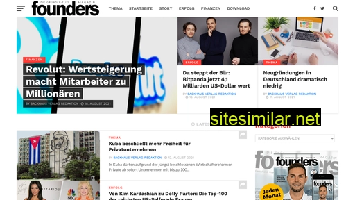 founders-magazin.de alternative sites