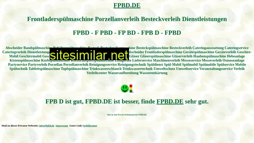 Fpbd similar sites