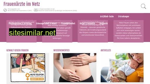 Frauenaerzte-im-netz similar sites