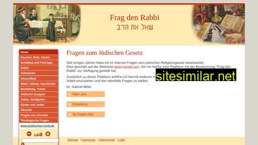 frag-den-rabbi.de alternative sites