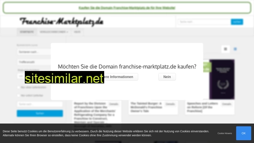 franchise-marktplatz.de alternative sites