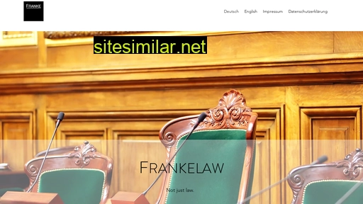 frankelaw.de alternative sites